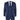 IM43 - Herenpak met krijtstreep, 3-delig, marineblauw, Shelby-stijl