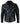 Real Leather Cross Zip Cow Hide Padded Mens Biker Jacket White Black Brando Vintage-Black