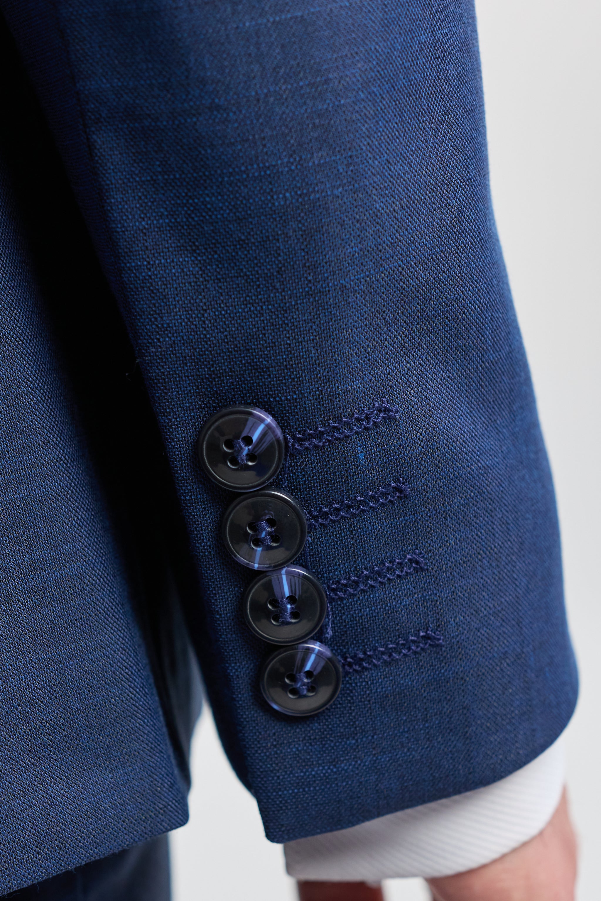 James Heren 3-delig Marineblauw Tailored Fit Pak