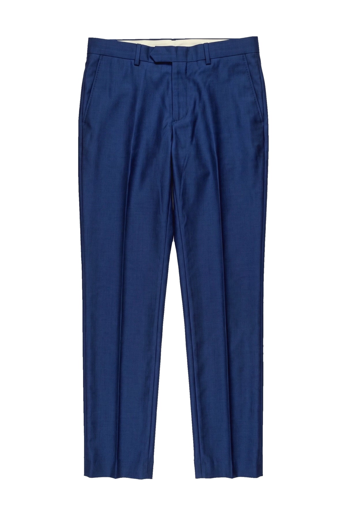 Kingsley - Heren effen blauwe broek