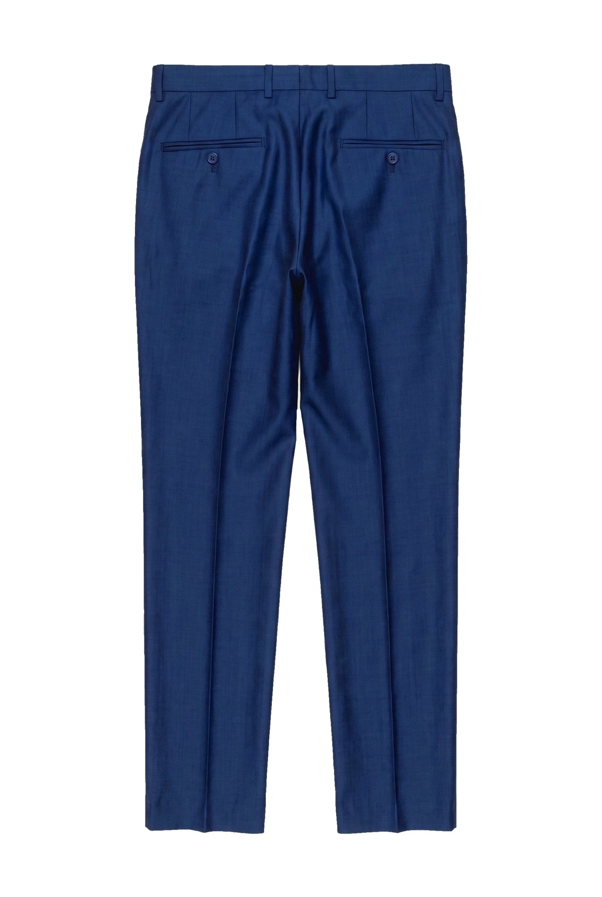 Kingsley - Heren effen blauwe broek