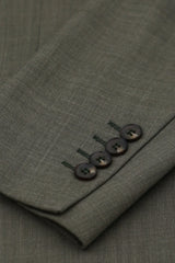 Kurt Men's Sage Green 3-Piece Tailored Fit Suit for Summer Weddings