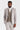 Leo Beige pak met contrasterend Harris Brown Tweed vest