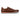 Liverpool - Herensneakers van bruin leer met elastische tailleband