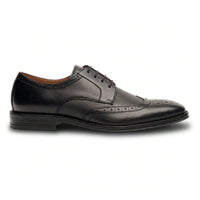 Lorenzo - Herenschoenen van zwart gepolijst leer (Oxfords)