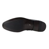 Men's Moccasin Loafers Shoes Leather Blue Lined Slip On Velvet Smart Formal Shoe
