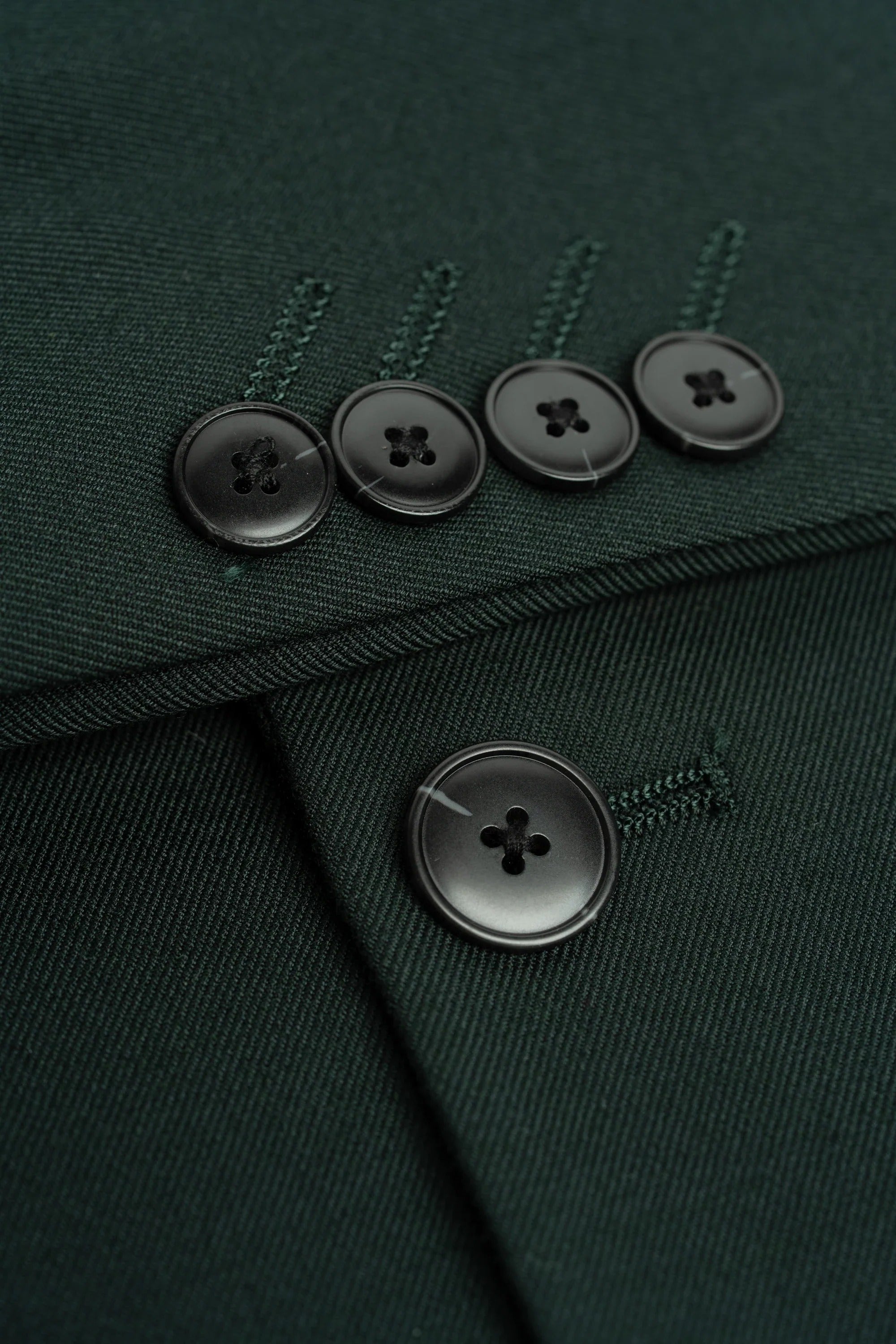 Malibu - Herenblazer in bosgroen