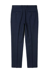 Mayfair - Heren effen marineblauwe broek