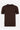 Bruin gebreid T-shirt voor heren, normale pasvorm, ronde hals, korte mouwen.