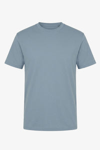 Klassiek lichtblauw katoenen T-shirt voor heren