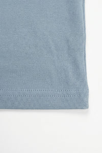 Klassiek lichtblauw katoenen T-shirt voor heren