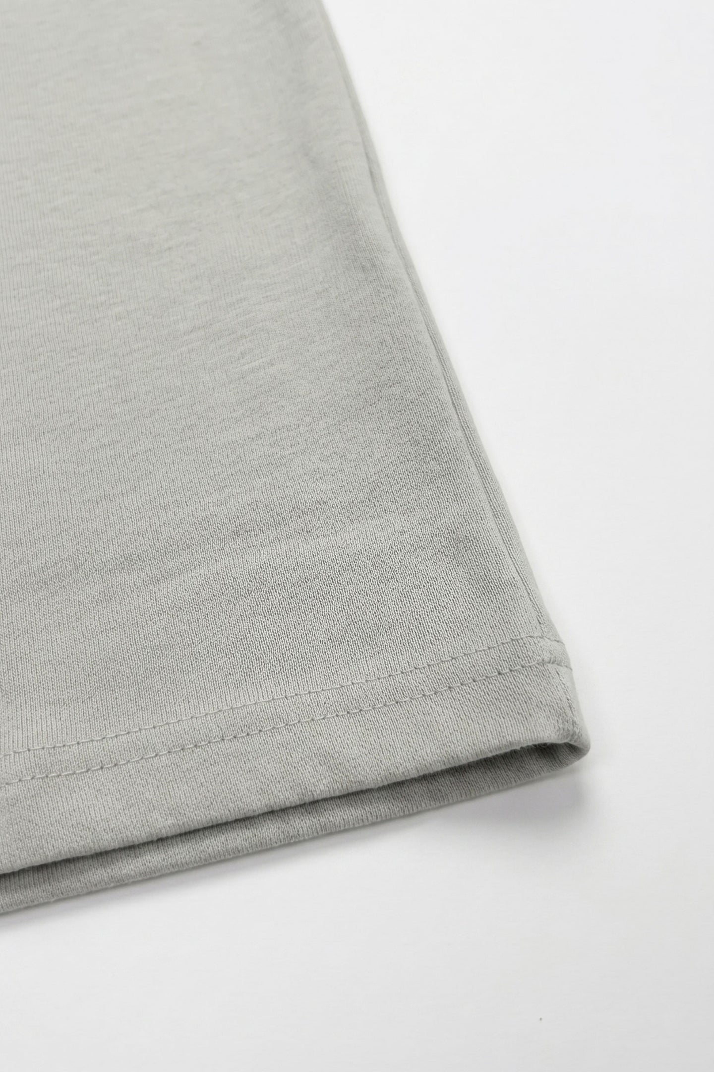 Klassiek grijs T-shirt van katoenmix voor heren