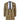 Mens 3 Piece Tan-Brown Suit with Double Breasted Waistcoat - Paul Andrew Ford