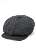 Heren 8-delige Razor Baker Boy-hoed van wollen tweed Blinders Newsboy platte pet