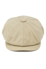 Heren 8-delige Razor Summer Beige Baker Boy-pet Katoenen Blinders Newsboy-platte pet Shelby