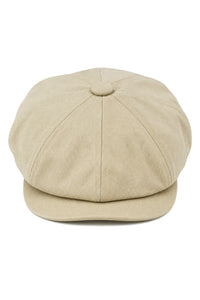 Heren 8-delige Razor Summer Beige Baker Boy-pet Katoenen Blinders Newsboy-platte pet Shelby
