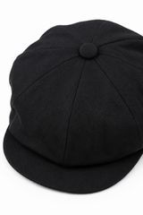 Heren 8-delige Razor Summer Black Baker Boy-pet Katoenen Blinders Newsboy platte pet Shelby