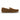 Bruine suède mocassin loafers voor heren