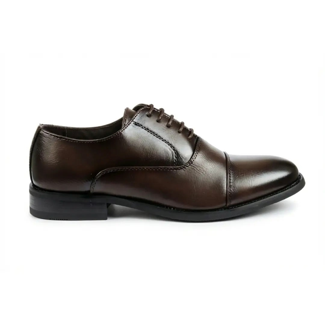 Klassieke Oxford veterschoenen voor heren met neuskap