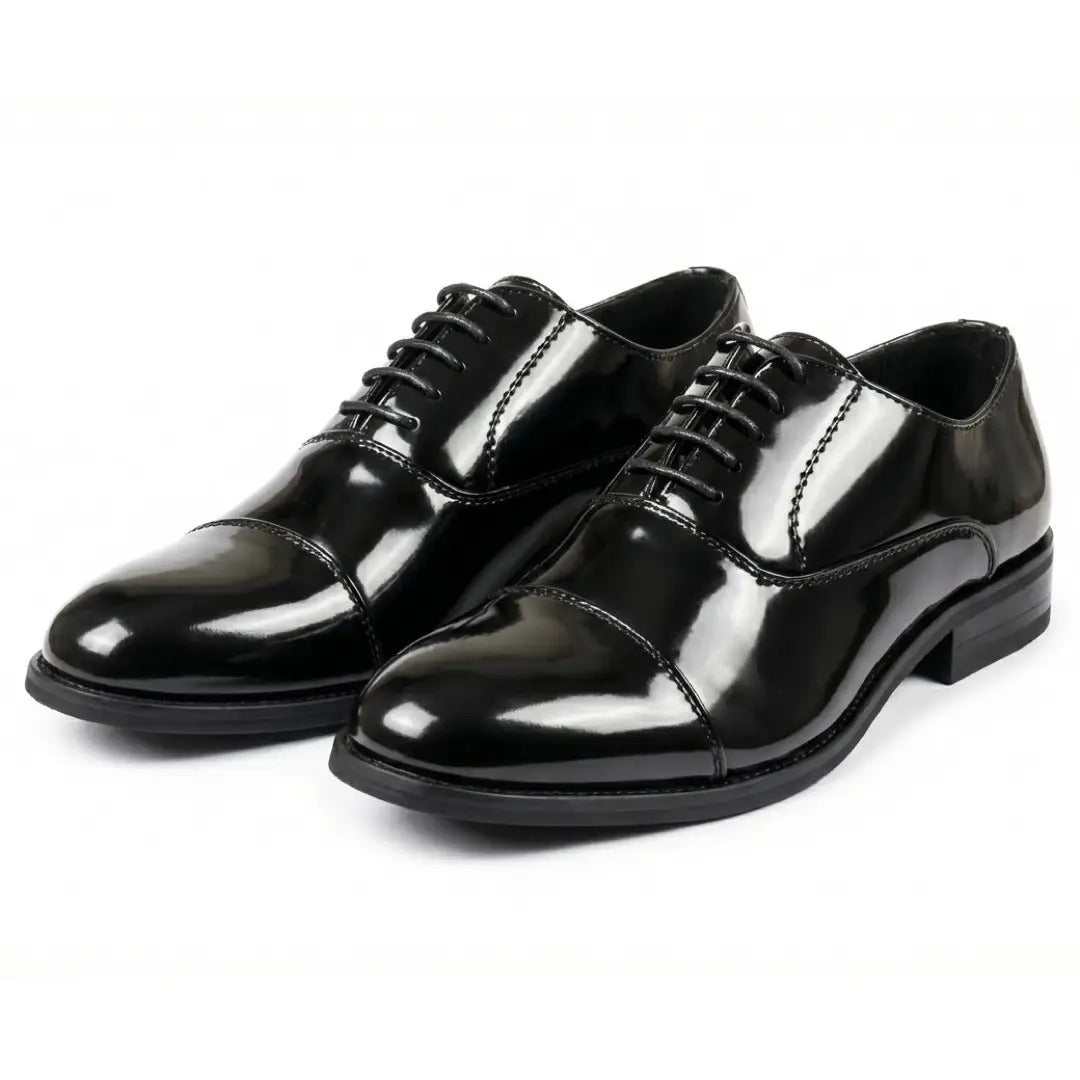 Klassieke Oxford veterschoenen voor heren met neuskap