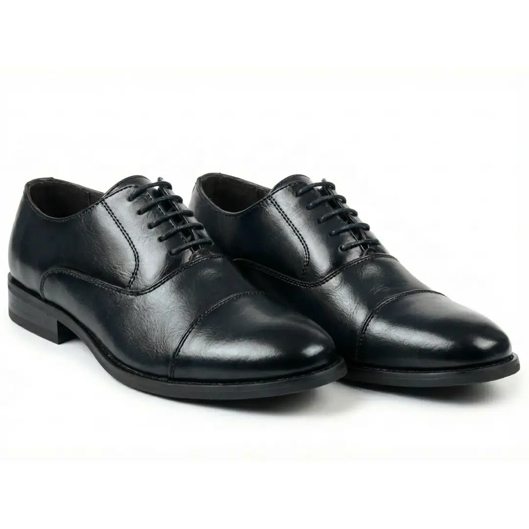 Klassieke Oxford veterschoenen voor heren met neuskap