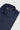 Klassiek herenoverhemd met dubbele manchetten en cutaway-kraag - Marineblauw