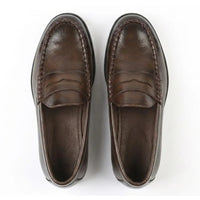 Klassieke Penny loafers voor heren van PU-leer