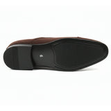 Heren Oxford veterschoenen van imitatiesuède