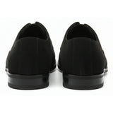 Heren Oxford veterschoenen van imitatiesuède