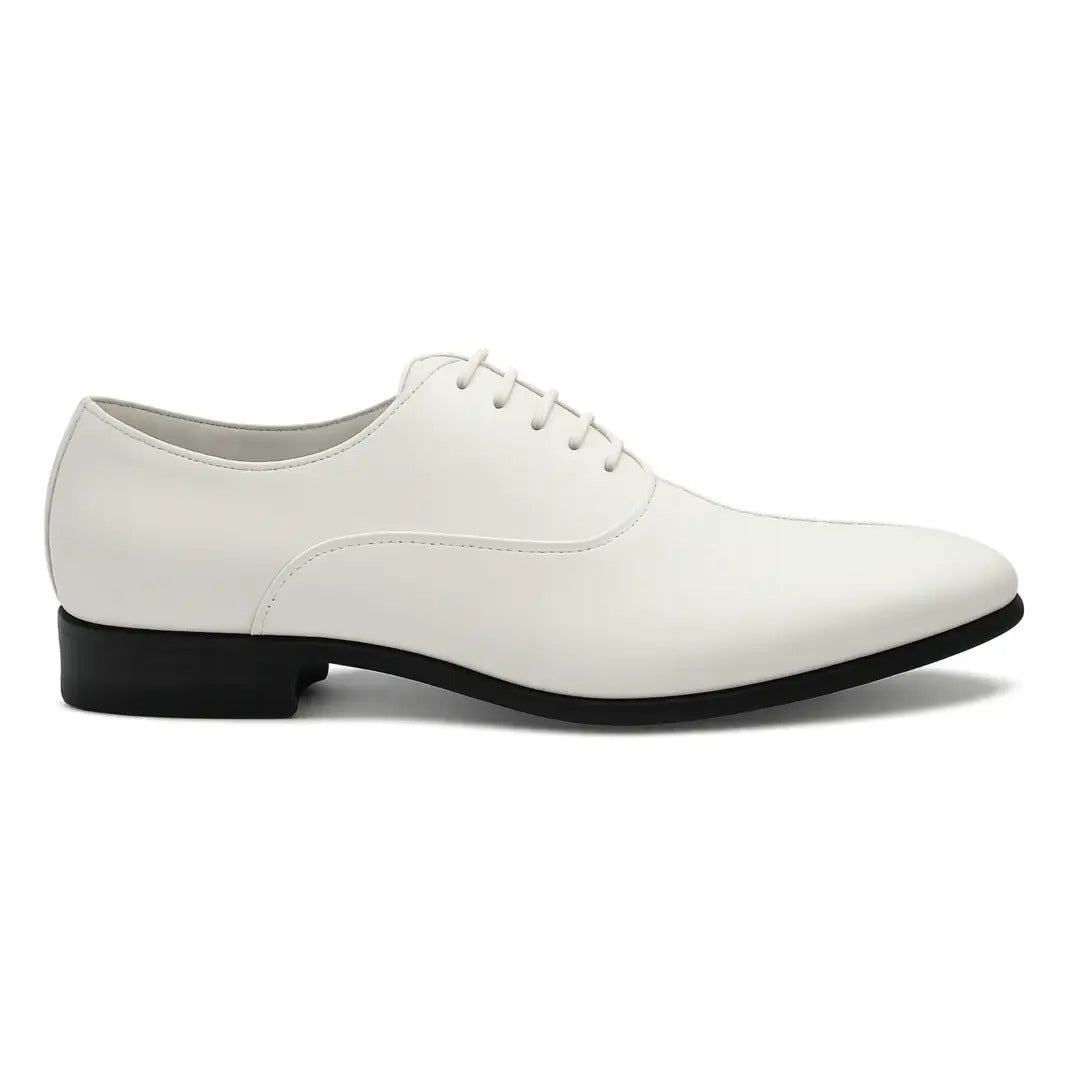 Formele Oxford-schoenen voor heren van lakleer (PU).