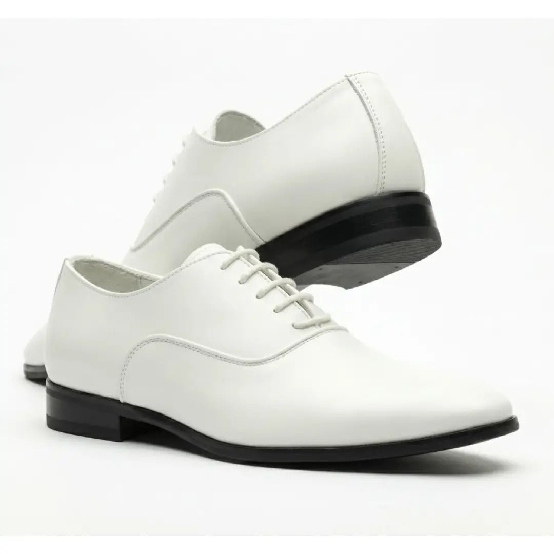 Formele Oxford-schoenen voor heren van lakleer (PU).