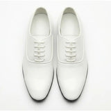Formele Oxford-schoenen voor heren van lakleer (PU).