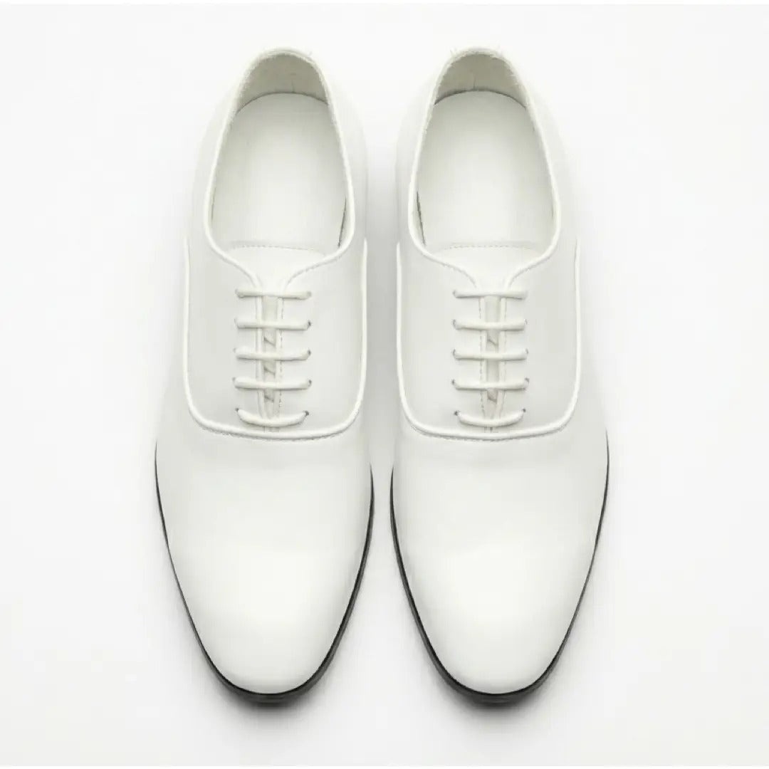 Formele Oxford-schoenen voor heren van lakleer (PU).