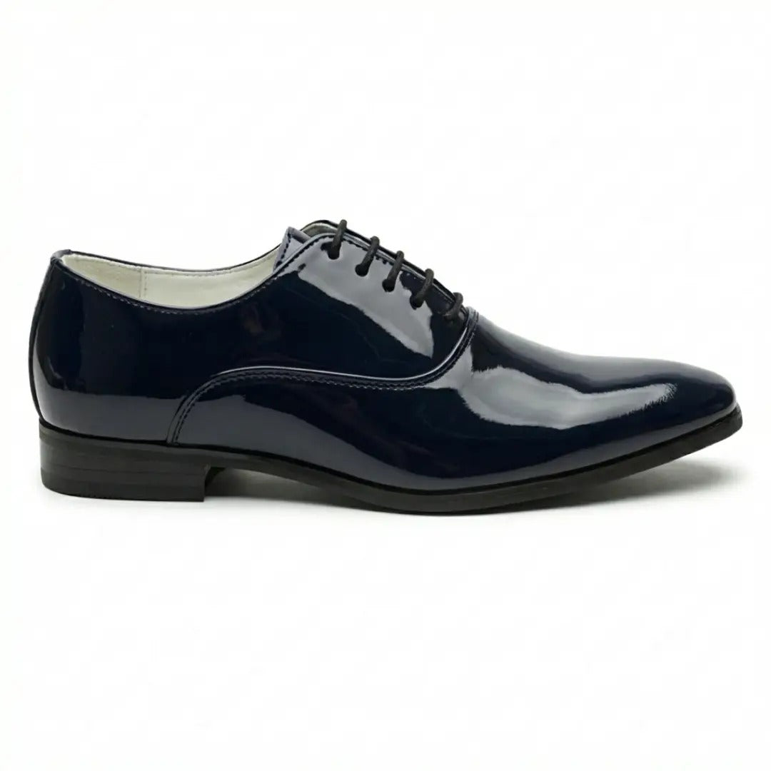 Formele Oxford-schoenen voor heren van lakleer (PU).