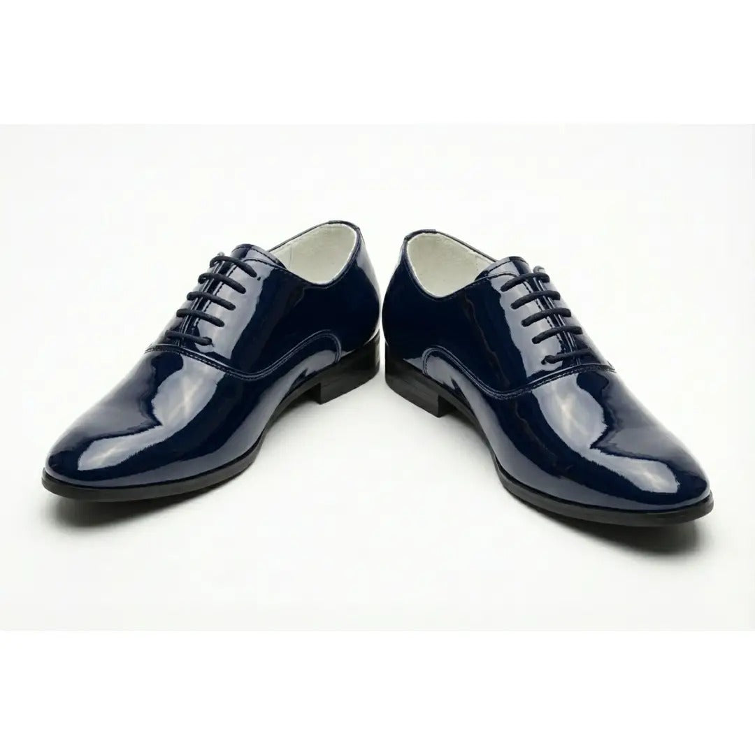Formele Oxford-schoenen voor heren van lakleer (PU).