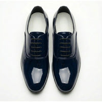 Formele Oxford-schoenen voor heren van lakleer (PU).