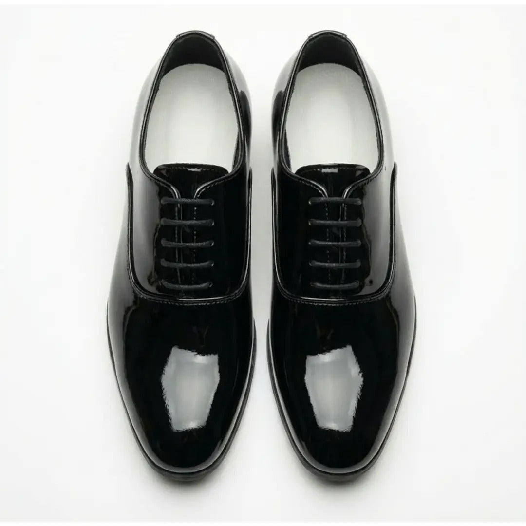 Formele Oxford-schoenen voor heren van lakleer (PU).
