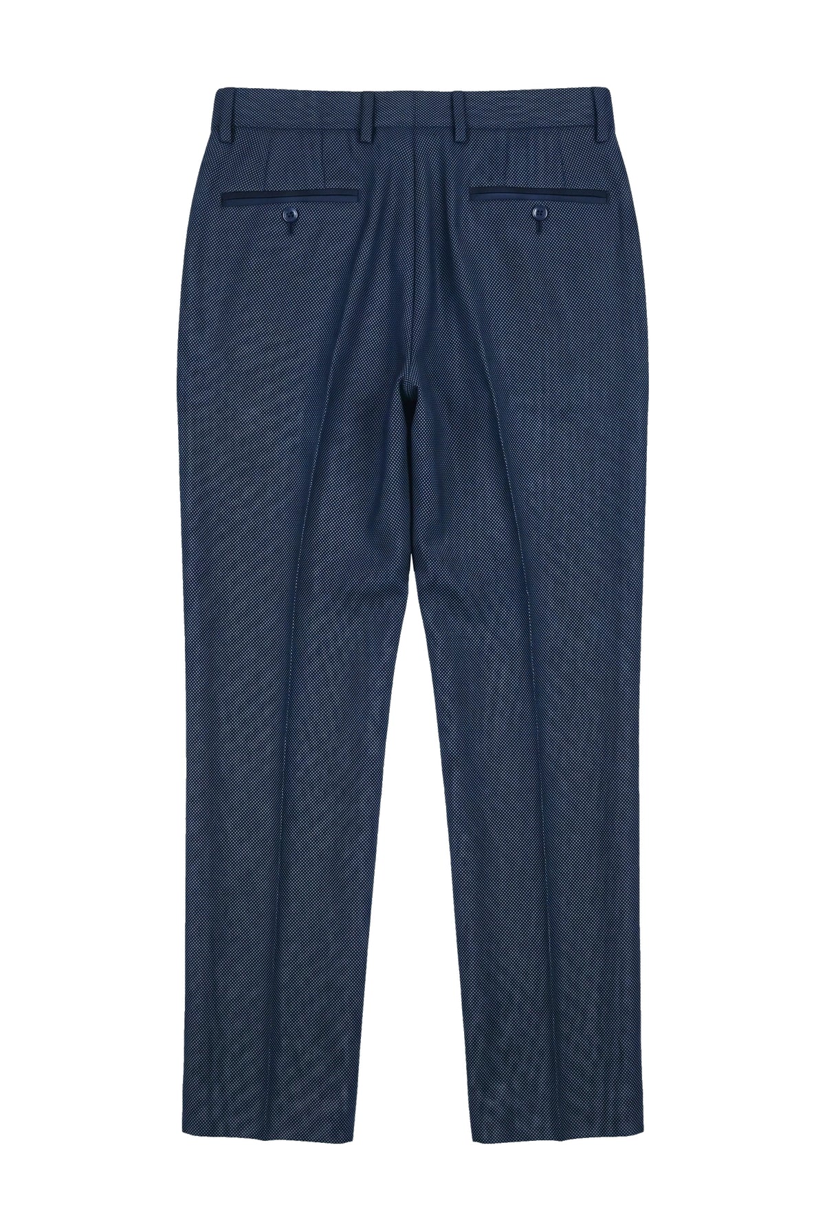 Arthur - Heren Birdseye Navy Broek
