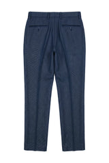 Arthur - Heren Birdseye Navy Broek