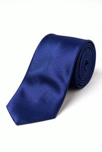 Herenstropdas in marineblauw