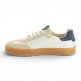 Off White leren sneakers voor heren met rode streep