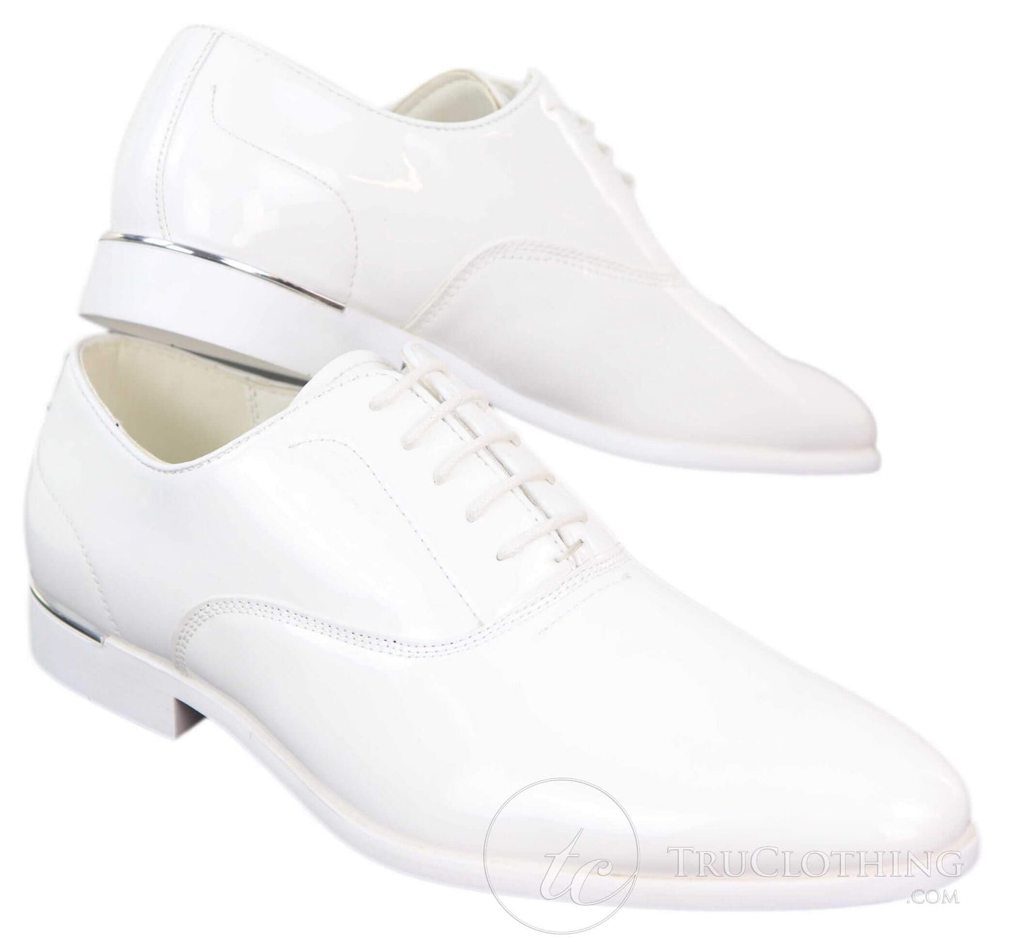Mens Patent Shiny Formal Shoes