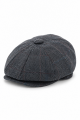 Peaky Blinders pet met tweed ruitjesmotief voor heren