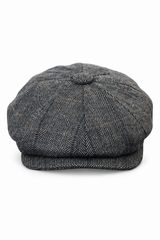 Peaky Blinders pet met tweed ruitjesmotief voor heren