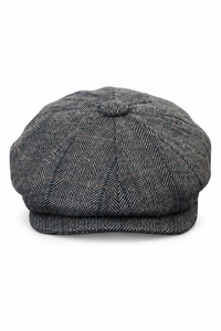 Peaky Blinders pet met tweed ruitjesmotief voor heren