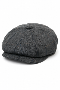 Peaky Blinders pet met tweed ruitjesmotief voor heren