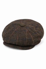 Vintage Tweed Peaky Blinders-hoed voor heren