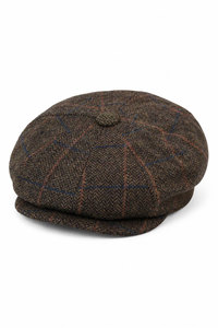 Vintage Tweed Peaky Blinders-hoed voor heren