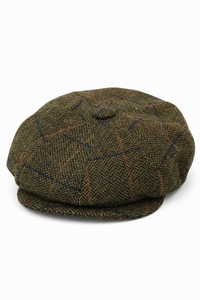 Vintage Tweed Peaky Blinders-hoed voor heren