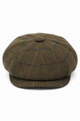 Vintage Tweed Peaky Blinders-hoed voor heren